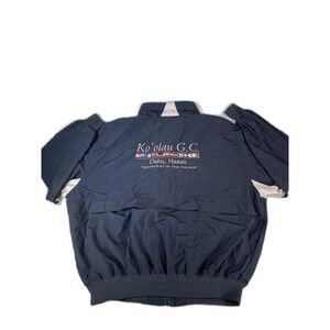 Vintage Ko'olau Golf Course Hawaii Toughest In The Nation Embroidered 2XL Jacket